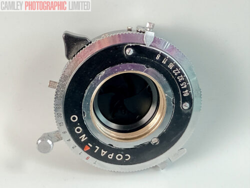 Copal No. 0 Shutter Oil in Shutter. Certificated. Graded: AS-IS [#11768]