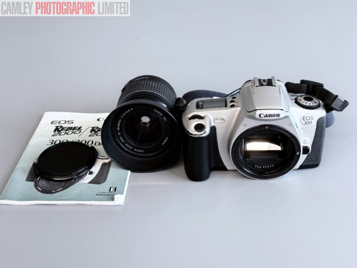 Canon EOS 300 Film SLR w/ 28-80mm Lens & Strap & Manual. Graded: EXC [#11788] - Image 4