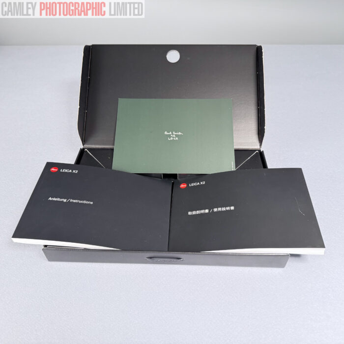 Leica x2 Paul Smith Limited Edition. Boxed (18453). Graded: LN- [#11871] - Image 3