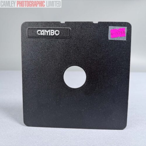 Cambo Large Format Copal #0 Lens Board Made in Holland. Graded: EXC [#11758]