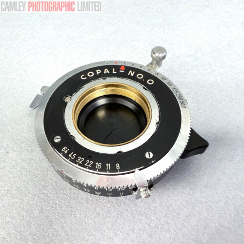 Copal No. 0 Shutter Oil in Shutter. Certificated. Graded: AS-IS [#11768]
