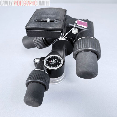 Manfrotto 405 Geared Tripod Head Strong and Lightweight. Graded: EXC- [#11869]