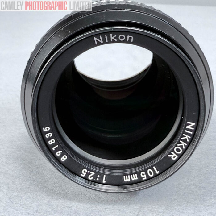 Nikon 105mm f2.8 AI Lens & Shade Portrait Lens. Graded: EXC+ [#11918] - Image 4