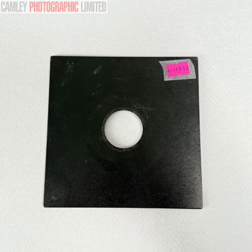Horseman Copal #0 Large Format Lens Board. Also for Sinar. Graded: EXC [#11914]