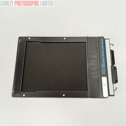 Large Format Toyo 4x5 Cut Film Holder 'Double Dark'. Graded: EXC+ [#11909]