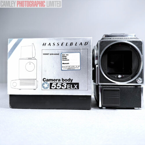 Hasselblad 553ELX Body & WLF takes AA batteries (10167). Graded: EXC+ [#11902]