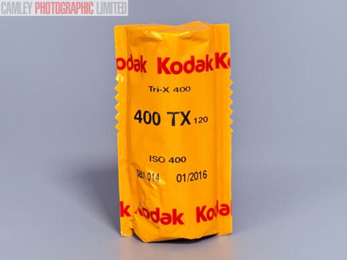 Kodak 400 TX 120 B&W Roll Film. Expired 2016. Graded: AS-IS [#11976]