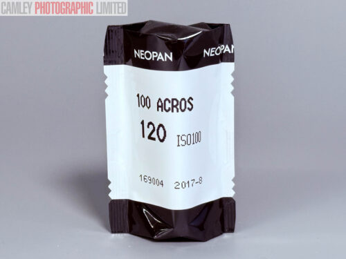 Fujifilm Neopan Acros 100 120 Roll Film. Expired 08/17. Graded: AS-IS [#11978]