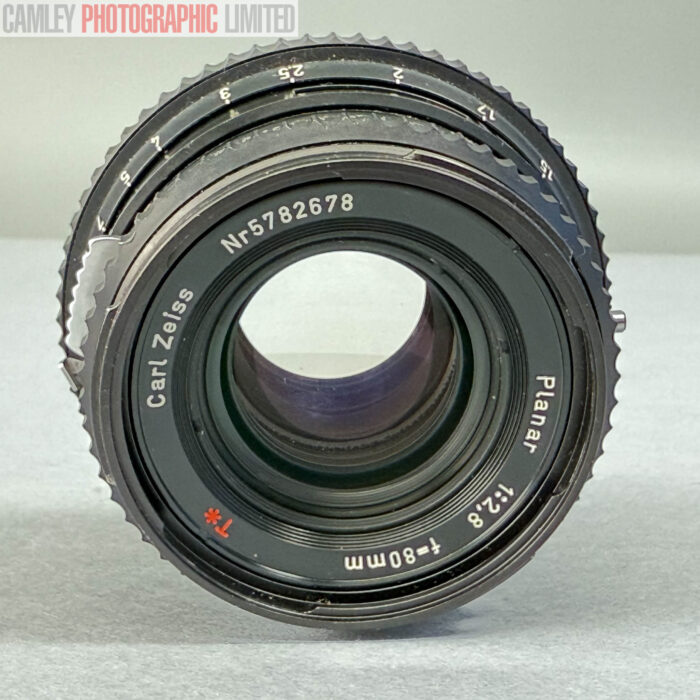 Hasselblad 80mm C T* Planar Lens in Black. Certified. Graded: EXC+ [#11896] - Image 8