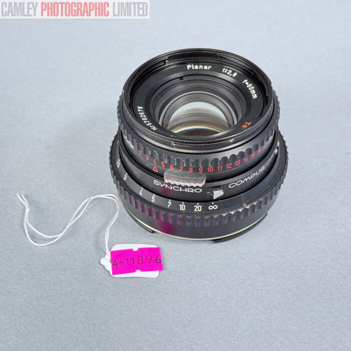 Hasselblad 80mm C T* Planar Lens in Black. Certified. Graded: EXC+ [#11896] - Image 11