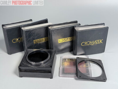 Cromatek 75mm Filters Job Lot. inc Hasselblad B60 Holder. Graded: EXC+ [#20014]