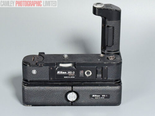 Nikon MB-1 & MD-2 Motordrive & Battery pack for Nikon F2. Graded: EXC [#20025]