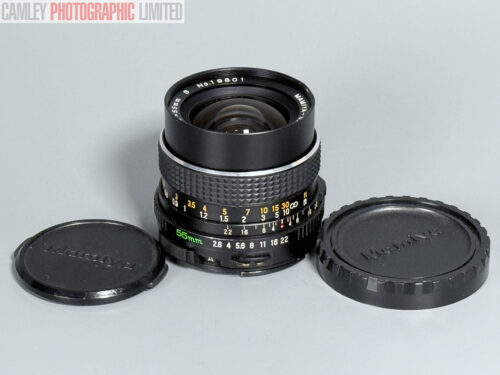 Mamiya Sekor C 2.8 55mm Medium Format Lens & Caps. Graded: EXC- [#20003]