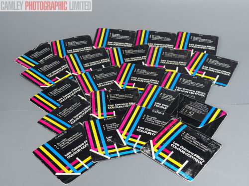 LEE Filters. Collection of 75mm Colour Correction Filters. Graded: EXC [#20045]