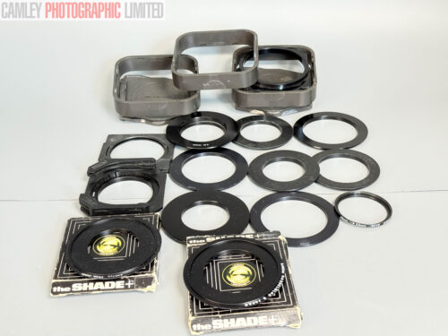 Job Lot of Cokin Filter Adapters Holders and Hoods/Shades. Graded: EXC+ [#20042]