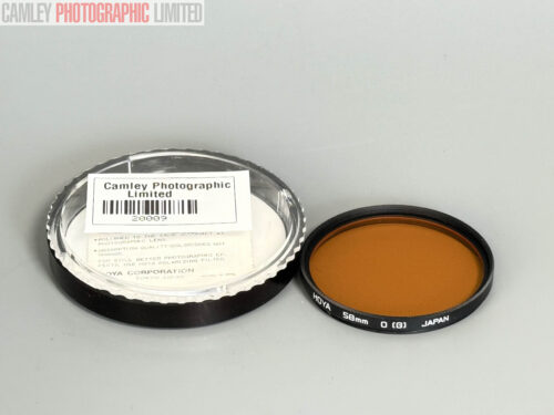Hoya Orange (O) 58mm Filter. Boxed. For monochrome. Graded: EXC+ [#20009]