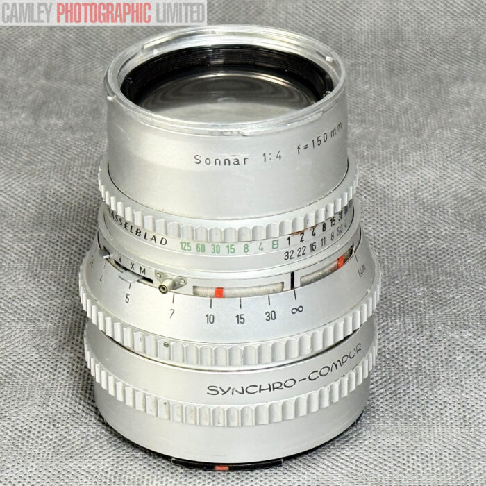 Hasselblad 1968 150mm f4 Sonnar Lens in Chrome (20060). Graded: EXC+ [#20036] - Image 4