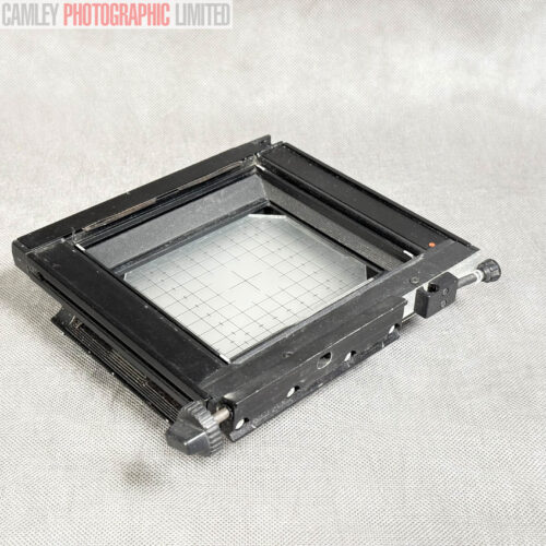 Sinar Monorail 4x5 Viewing Screen and Frame. Graded: EXC+ [#20087]