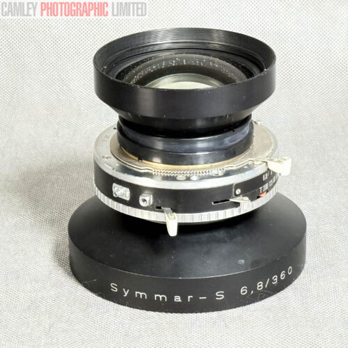 Schneider Synmmar-S 360mm f6.8 Lens for 8x10. Certified. Graded: EXC [#20054]