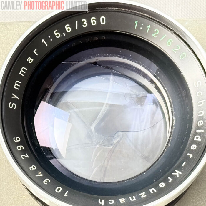 Sinar Schneoder 360mm f5.6 Lens and Shutter. Certified. Graded: BGN [#20139] - Image 3