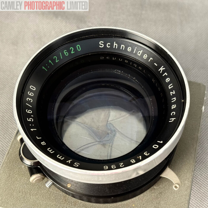 Sinar Schneoder 360mm f5.6 Lens and Shutter. Certified. Graded: BGN [#20139] - Image 6