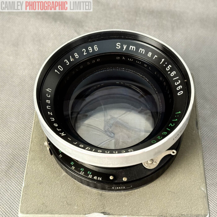 Sinar Schneoder 360mm f5.6 Lens and Shutter. Certified. Graded: BGN [#20139] - Image 7