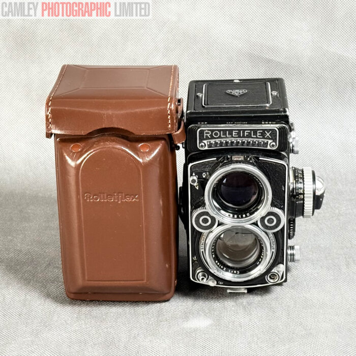 Rollei 2.8F Zeiss Planar 80mm f2.8 w/ Light Meter & Case. Graded: EXC [#20146] - Image 10
