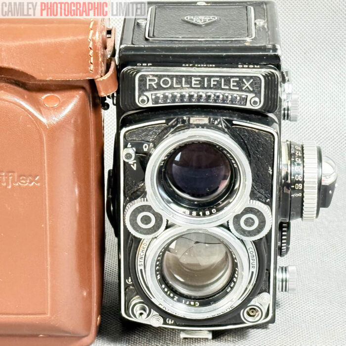 Rollei 2.8F Zeiss Planar 80mm f2.8 w/ Light Meter & Case. Graded: EXC [#20146] - Image 18