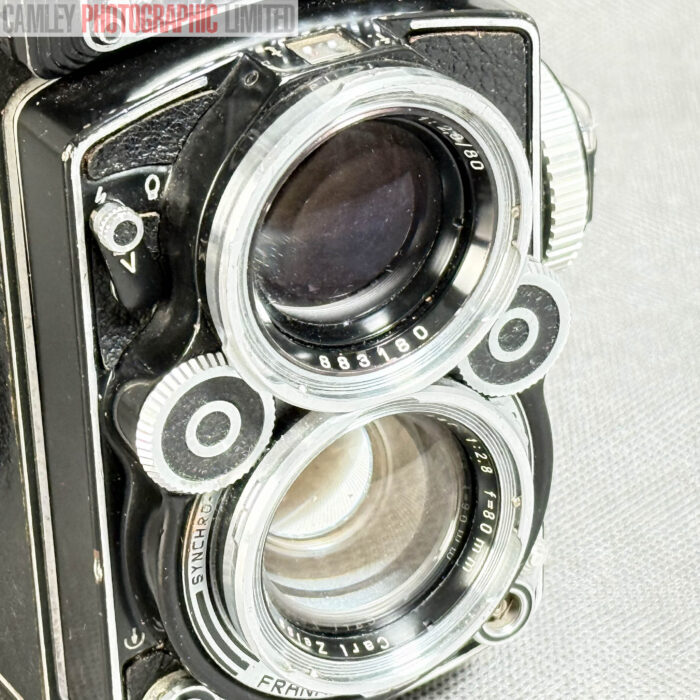 Rollei 2.8F Zeiss Planar 80mm f2.8 w/ Light Meter & Case. Graded: EXC [#20146] - Image 17