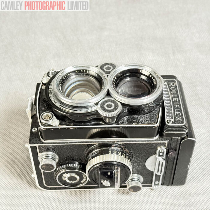 Rollei 2.8F Zeiss Planar 80mm f2.8 w/ Light Meter & Case. Graded: EXC [#20146] - Image 15