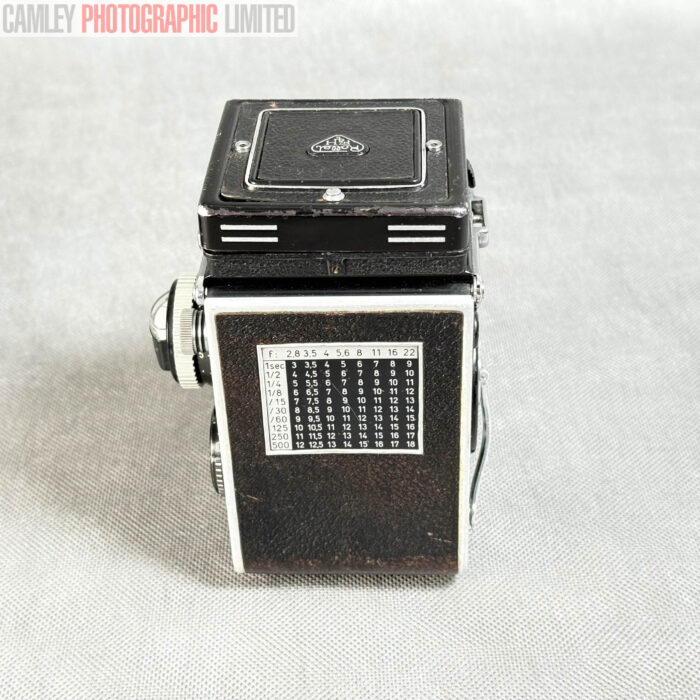 Rollei 2.8F Zeiss Planar 80mm f2.8 w/ Light Meter & Case. Graded: EXC [#20146] - Image 14