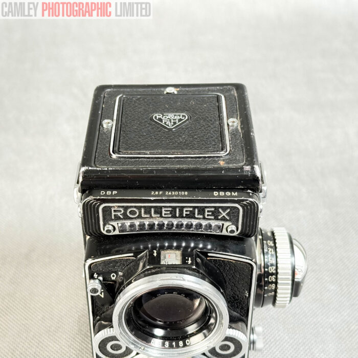 Rollei 2.8F Zeiss Planar 80mm f2.8 w/ Light Meter & Case. Graded: EXC [#20146] - Image 11