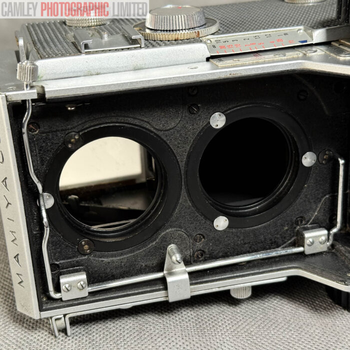 Mamiya C3 Medium Format Body TLR Body w/ WLF. Graded: EXC [#20140] - Image 9