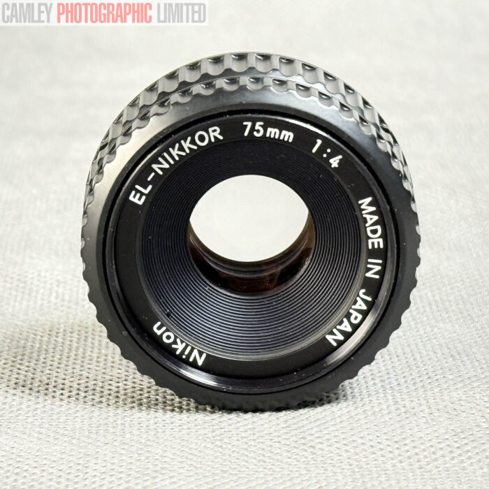 Nikon EL-Nikkor 75mm f4 Enlarger Darkroom Lens. Graded: EXC+ [#20144] - Image 2