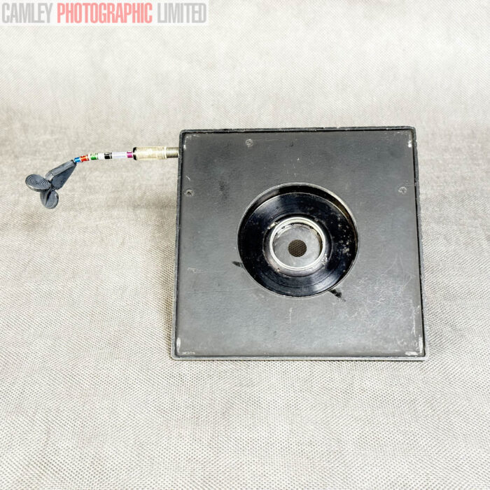 Sinar Copal #0 Lens Board and Lens Aperture for DBM. Graded: EXC- [#20125] - Image 3