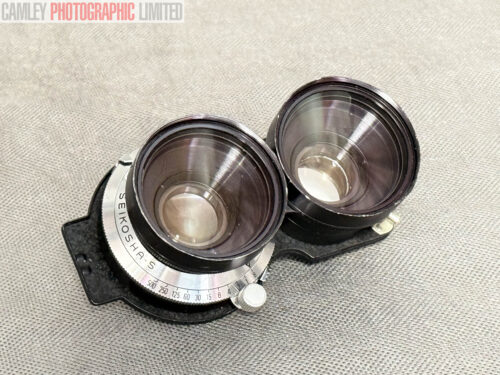 Mamiya C3 TLR 55mm f3.5 Lens. Certified shutter. Graded: BGN [#20141]
