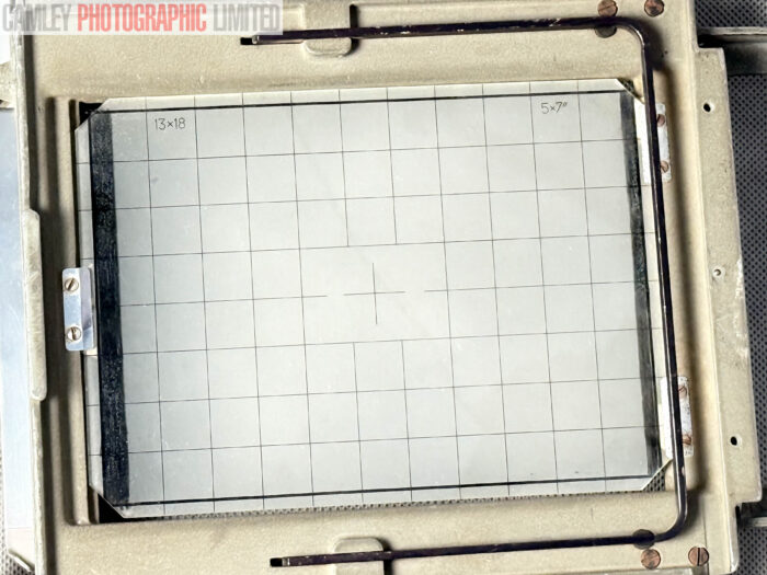 Sinar Monorail Norma 5x7 Frame and Viewing Screen. Graded: EXC- [#20119] - Image 3