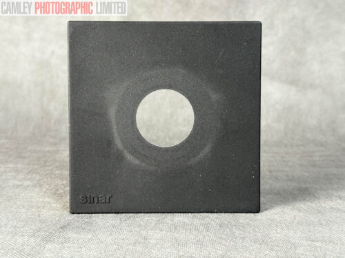 Sinar Lens Board for Copal #1 Shutter (441.21.502). Graded: EXC+ [#20130]