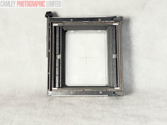 Sinar 5x7 Frame Bellows and Viewing Screen/Glass. Graded: EXC+ [#20122] - Image 4