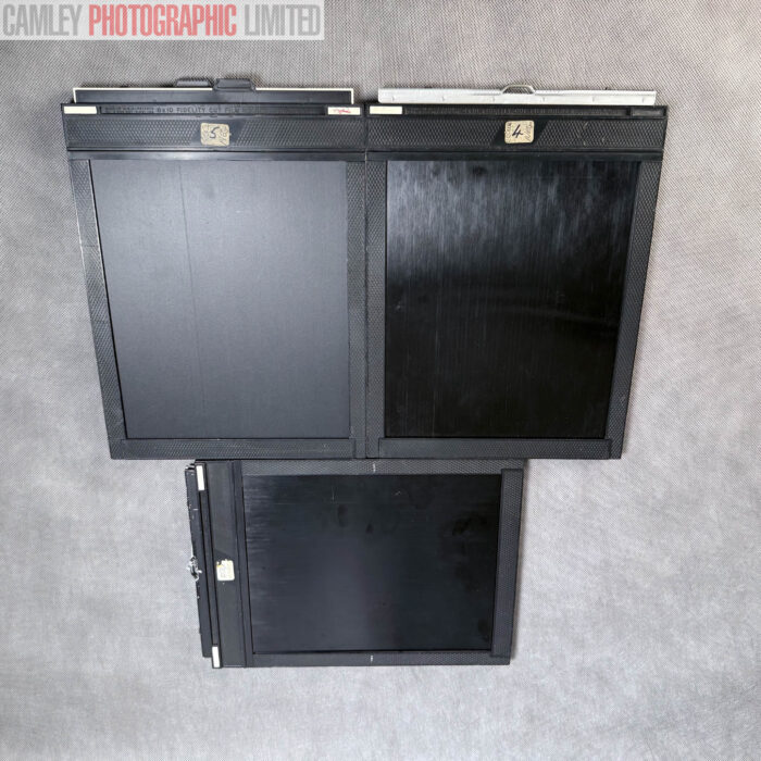 Set of three 8x10 DD Cut Film Holders by Fidelity. Graded: EXC+ [#20137] - Image 3