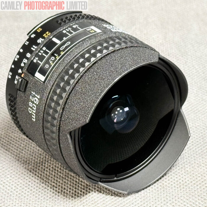 Nikon AF Fisheye 16mm f2.8 D w/ CA-2 Filters. Boxed. Graded: EXC+ [#20109] - Image 4