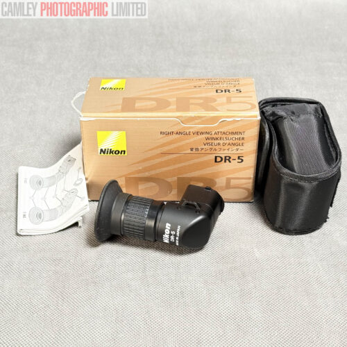Nikon DR-5 Right Angle Finder Viewing Attachment. Graded: LN- [#20107]