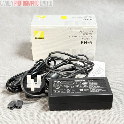 Nikon EH-6 Fits D2 D2H DHs D2Xs D3 etc AC Adapter Boxed. Graded: EXC+ [#20102]
