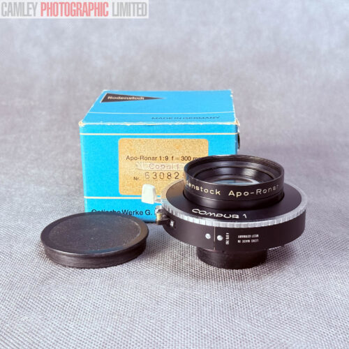 Rodenstock f9 Apo-Ronar Large Format Lens. Certified. Graded: EXC+ [#20176]