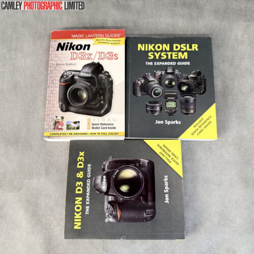 Nikon D3x D3s D3 Books Ammonite Press/Magic Lantern Guides. Graded: EXC [#20115]