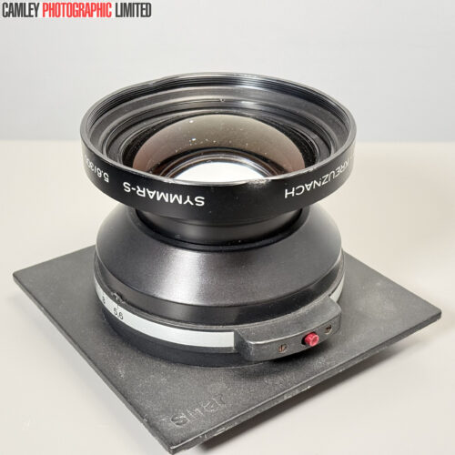 Schneider Symmar-S f5.6 300mm Lens in Sinar DBM Board. Graded: AS-IS [#20184]