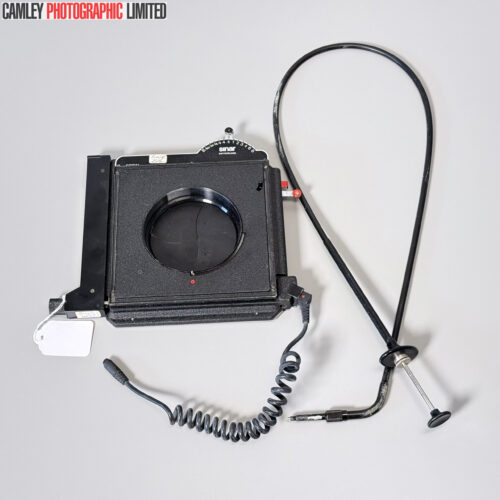Sinar DBM Auto-aperture Shutter and Release Cable. Graded: EXC [#20179]