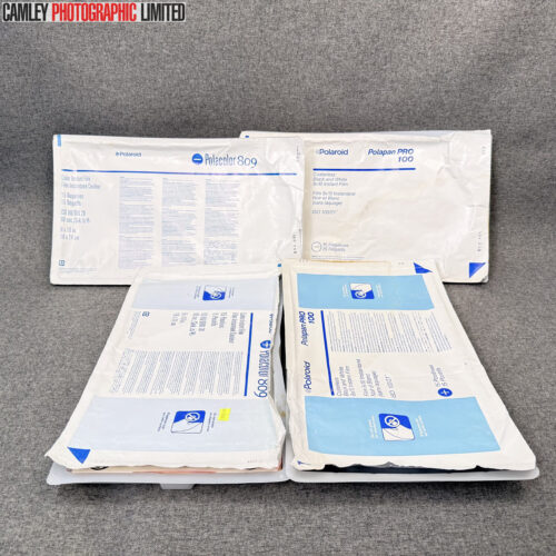 Job Lot very old 8x10 Polaroid Film Various. Graded: AS-IS [#21199]