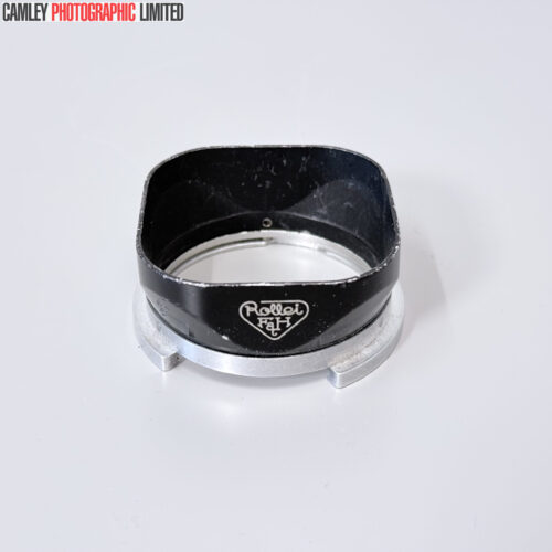 Rollei RIII Lens Metal Shade for 80mm Lens. Graded: EXC [#20233]