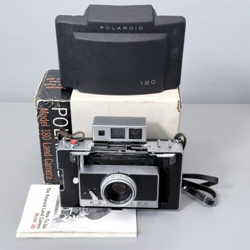 Polaroid Instant 180 Land Camera Boxed Spares and Repairs. Graded: AS-IS [#21197]
